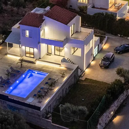 Villa Myrto Heated Pool
